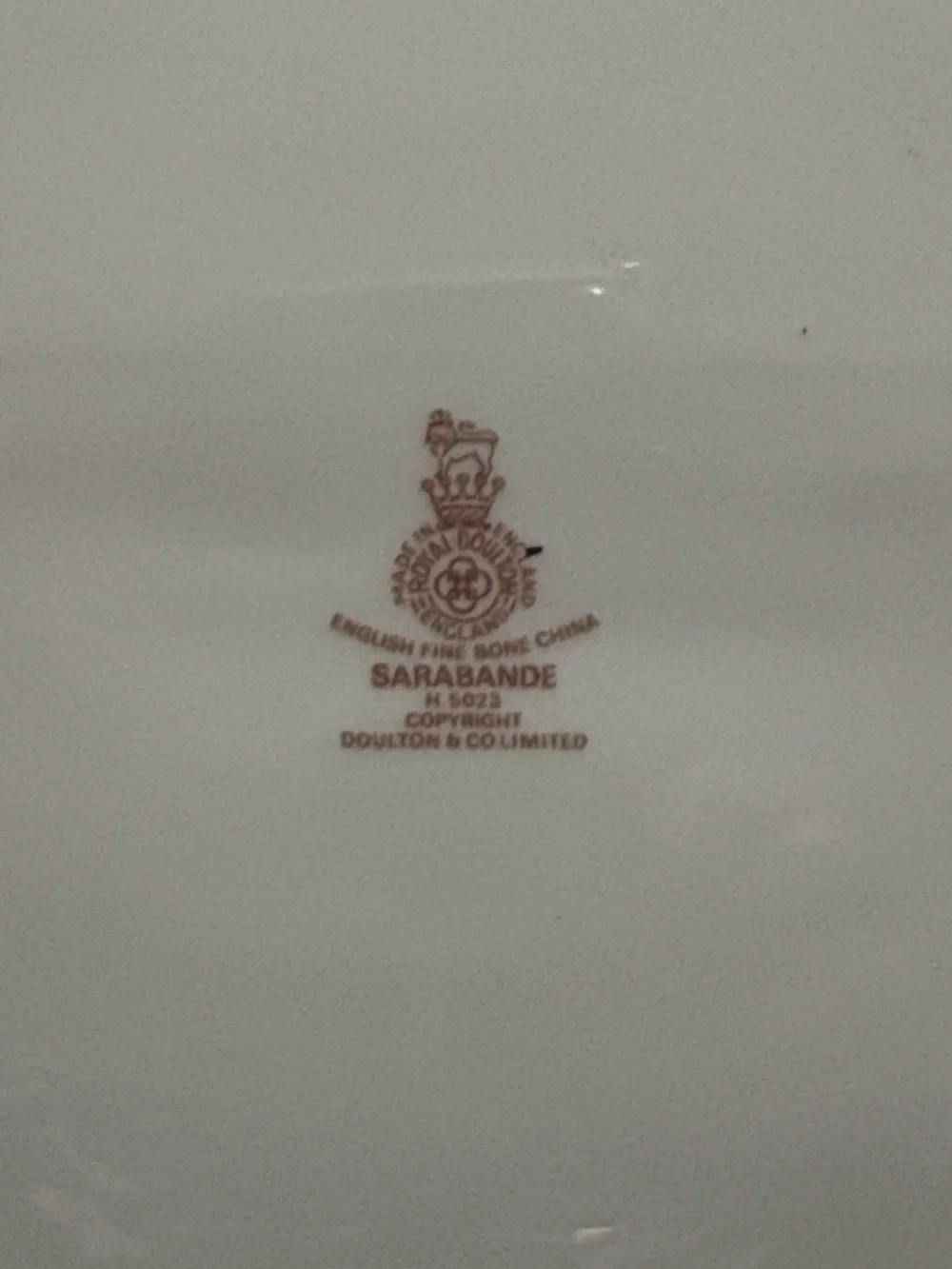 Royal Doulton Sarabande Fine Bone China Oval Platter